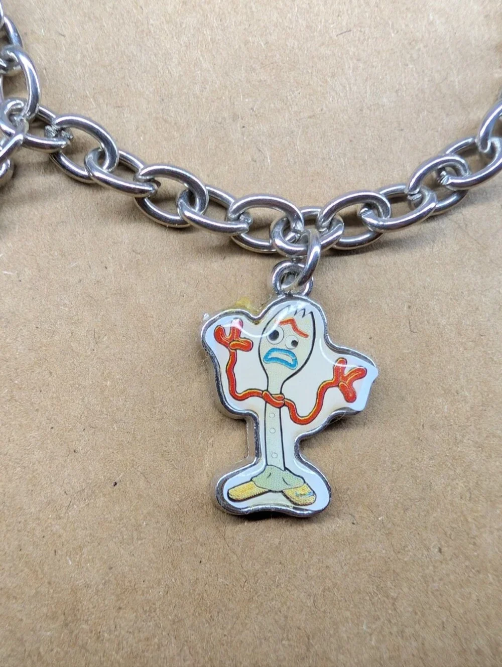 NWOT Girls Womens Toy Story Charm Bracelet Disney Pixar 7.5